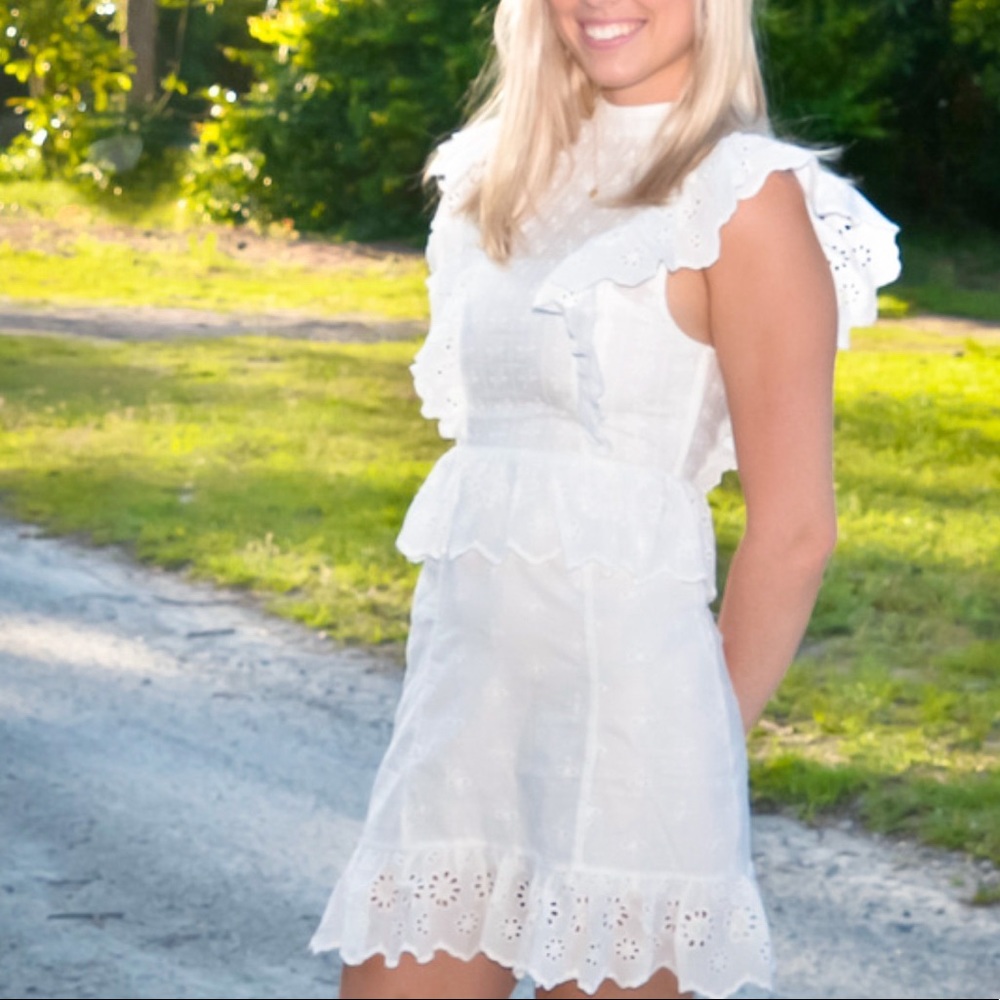 White dress